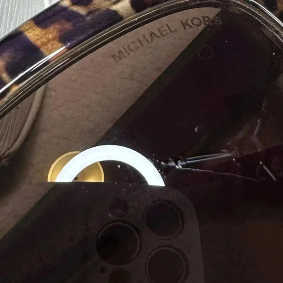 Cheetah Print  Michael Kors Sunglasses - Picture 3 of 3